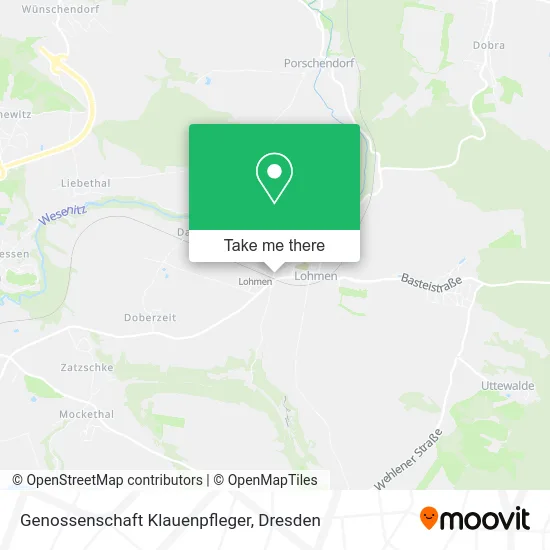 Карта Genossenschaft Klauenpfleger