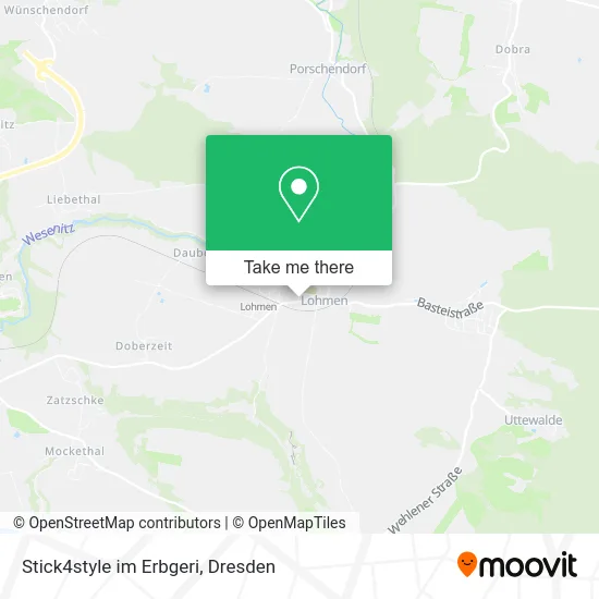Stick4style im Erbgeri map