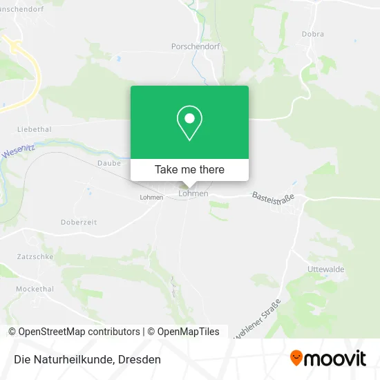 Карта Die Naturheilkunde
