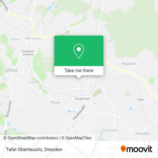 Карта Tafel Oberlausitz