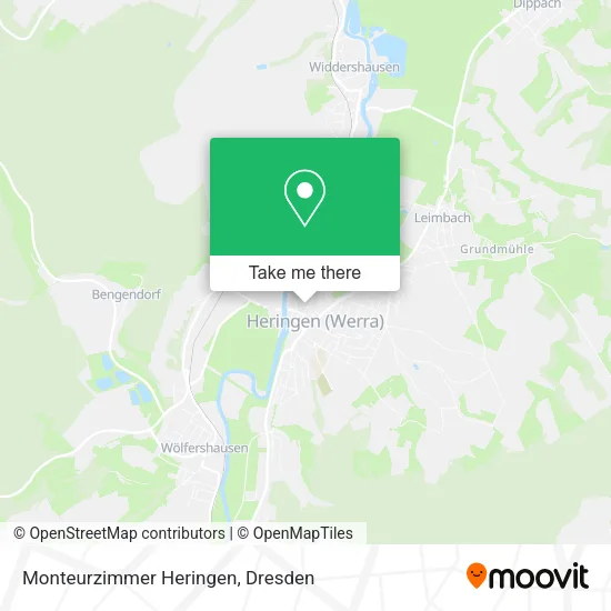 Карта Monteurzimmer Heringen