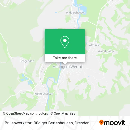 Карта Brillenwerkstatt Rüdiger Bettenhausen