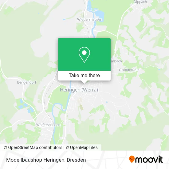 Карта Modellbaushop Heringen