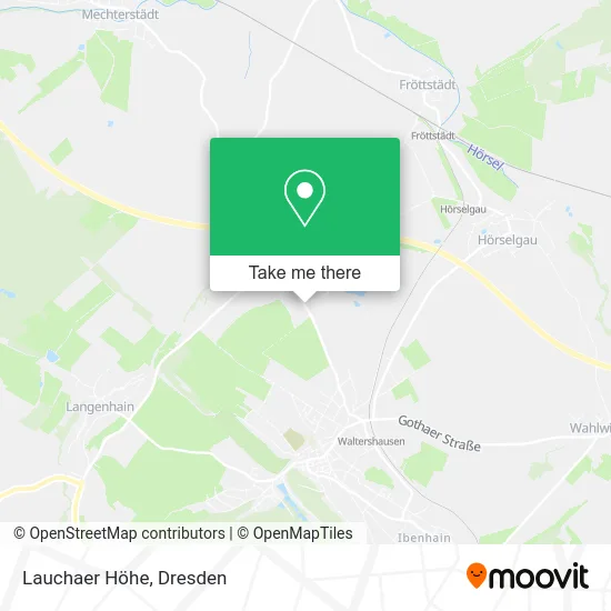 Карта Lauchaer Höhe