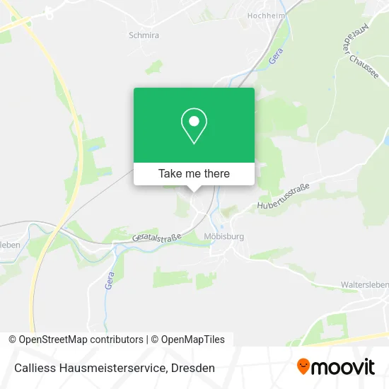 Карта Calliess Hausmeisterservice