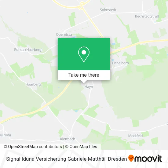 Карта Signal Iduna Versicherung Gabriele Matthäi