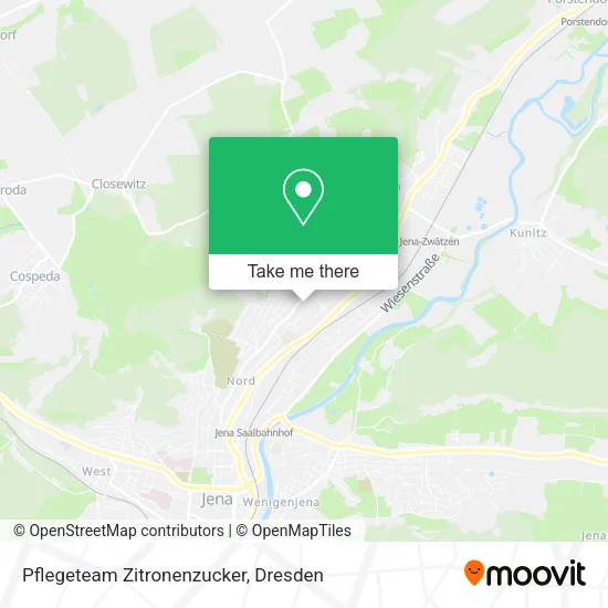 Карта Pflegeteam Zitronenzucker