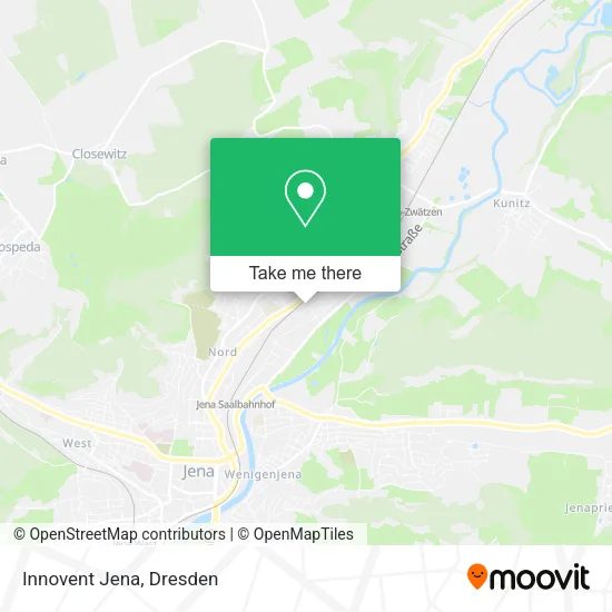Карта Innovent Jena