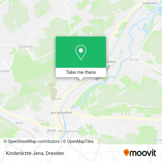 Карта Kinderärzte Jena