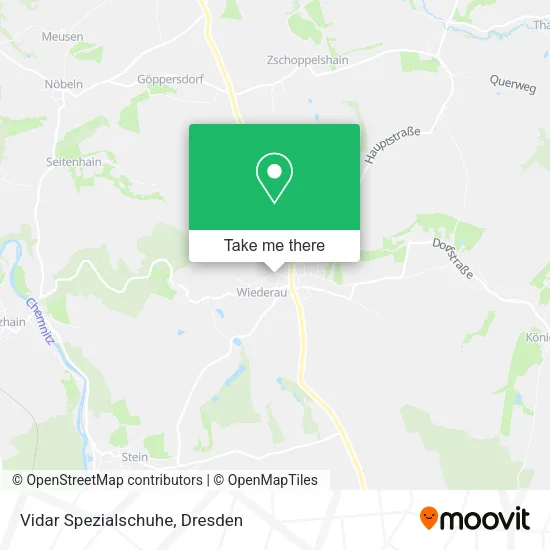 Карта Vidar Spezialschuhe