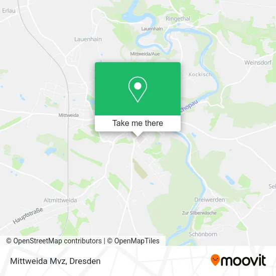 Карта Mittweida Mvz