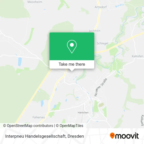 Карта Interpneu Handelsgesellschaft