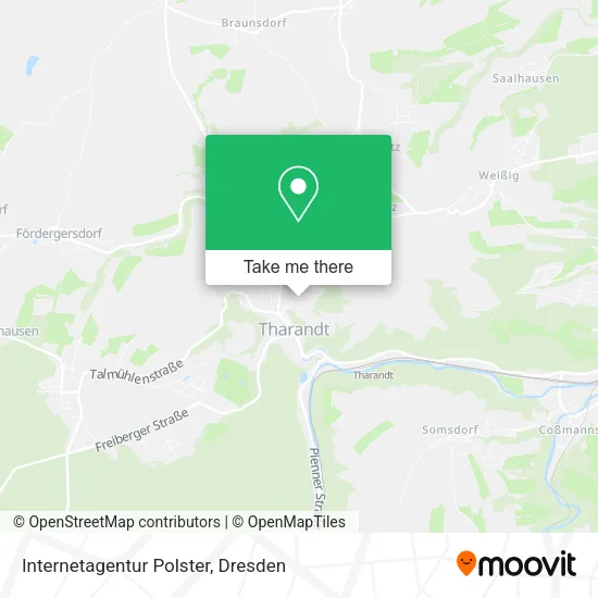 Карта Internetagentur Polster