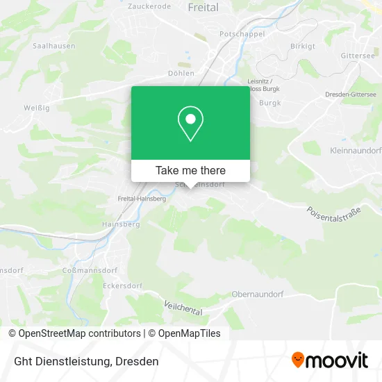 Карта Ght Dienstleistung