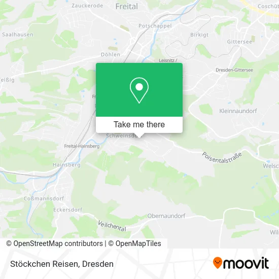 Карта Stöckchen Reisen