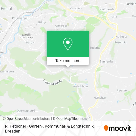 Карта R. Petschel - Garten-, Kommunal- & Landtechnik