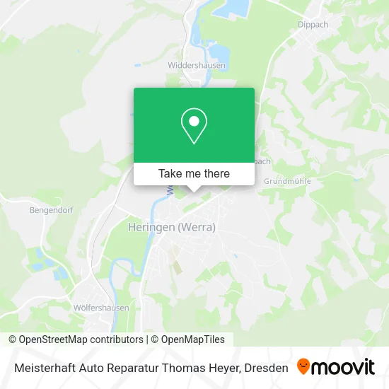 Карта Meisterhaft Auto Reparatur Thomas Heyer