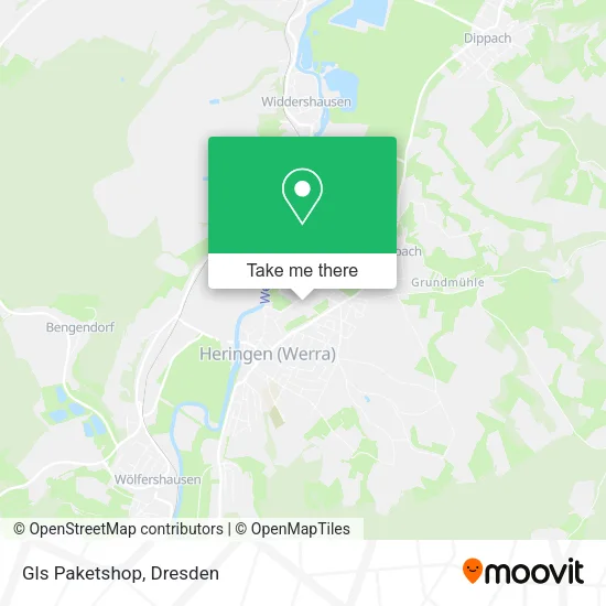 Карта Gls Paketshop
