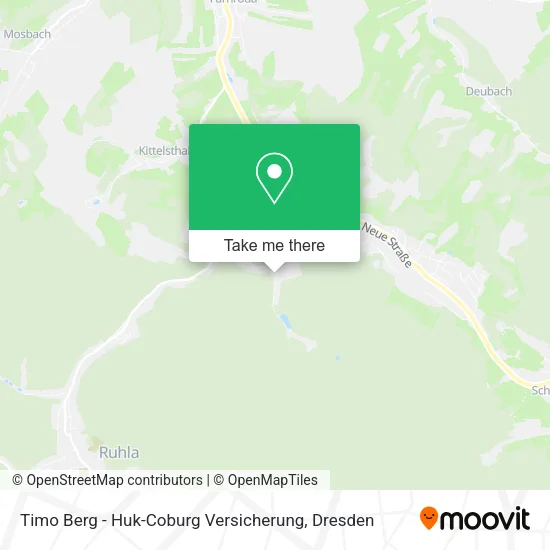 Карта Timo Berg - Huk-Coburg Versicherung