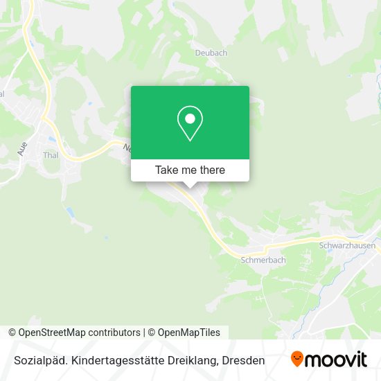 Карта Sozialpäd. Kindertagesstätte Dreiklang
