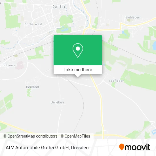 ALV Automobile Gotha GmbH map