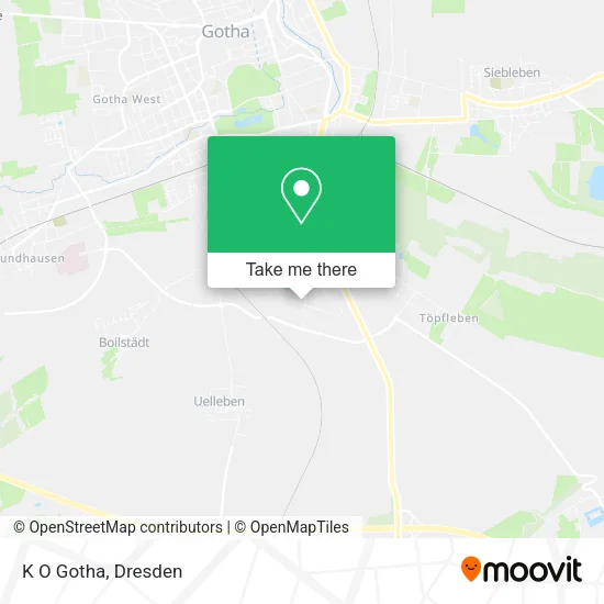 Карта K O Gotha