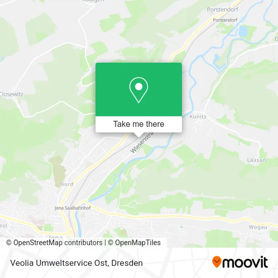 Карта Veolia Umweltservice Ost