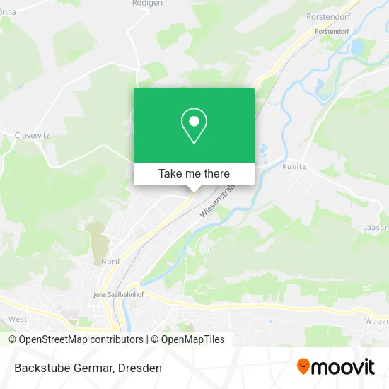 Карта Backstube Germar