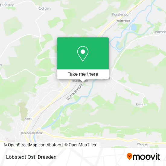 Карта Löbstedt Ost