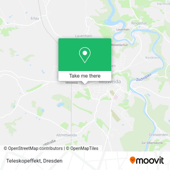 Карта Teleskopeffekt