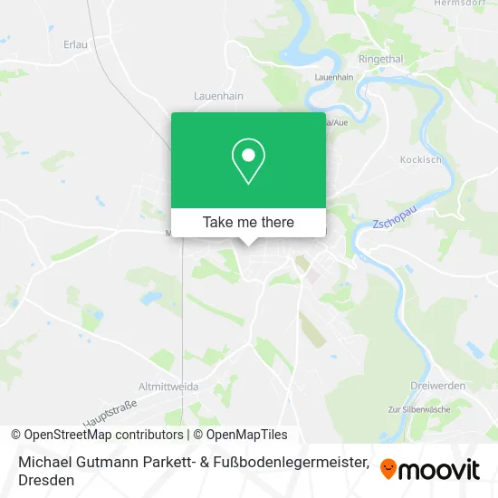 Карта Michael Gutmann Parkett- & Fußbodenlegermeister