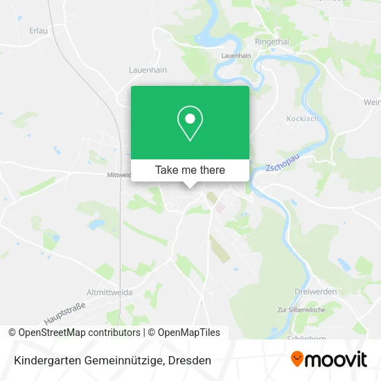 Карта Kindergarten Gemeinnützige