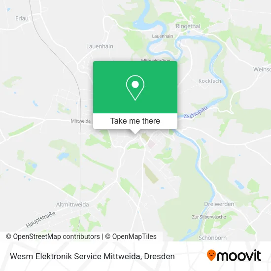 Карта Wesm Elektronik Service Mittweida