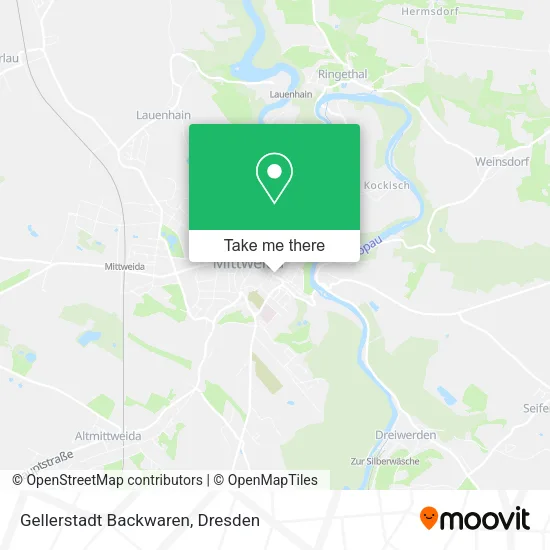 Карта Gellerstadt Backwaren