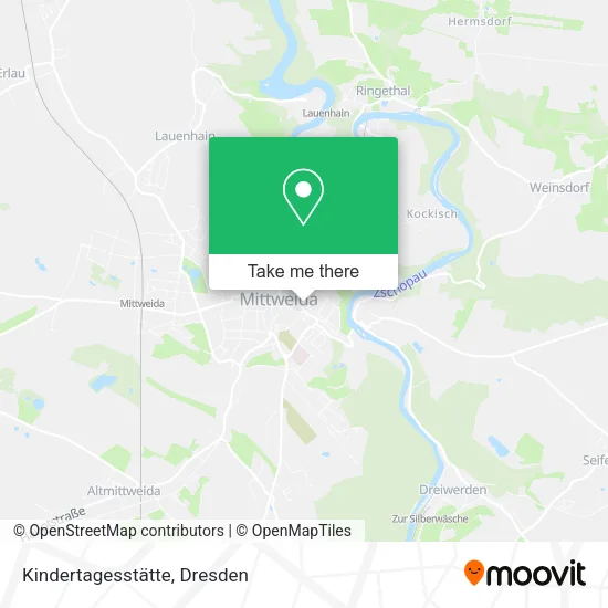 Карта Kindertagesstätte