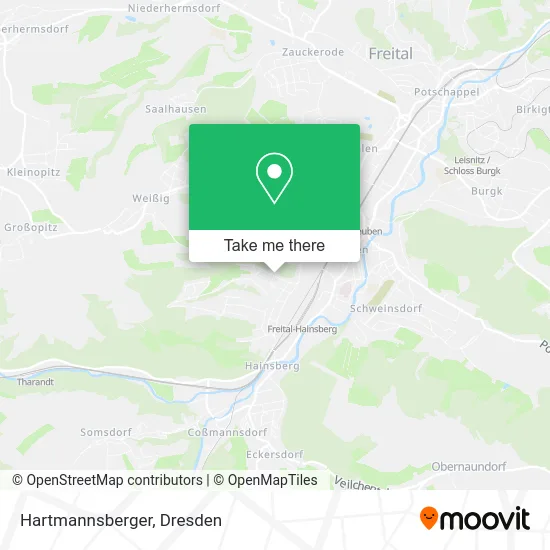 Карта Hartmannsberger