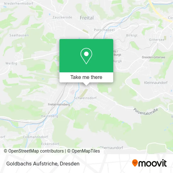 Карта Goldbachs Aufstriche