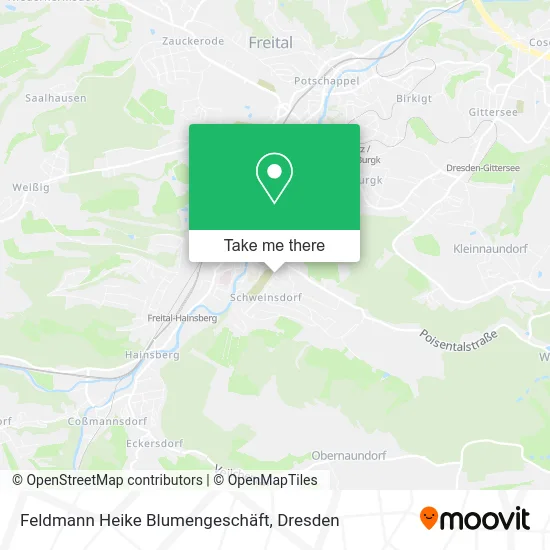 Карта Feldmann Heike Blumengeschäft