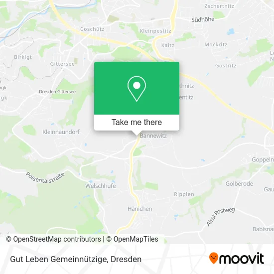 Gut Leben Gemeinnützige map