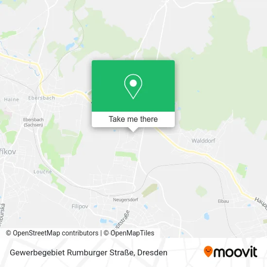 Карта Gewerbegebiet Rumburger Straße