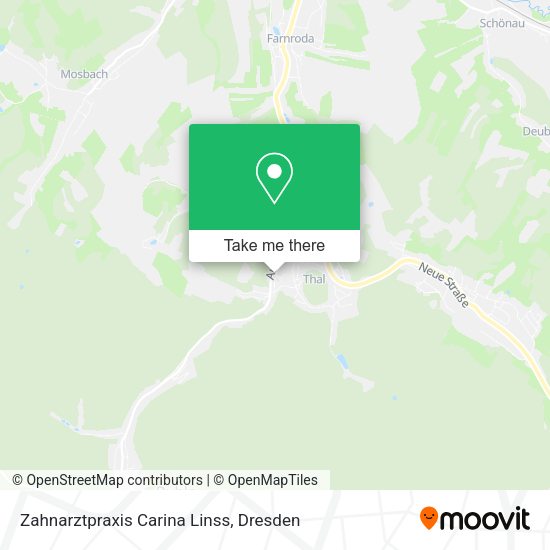 Карта Zahnarztpraxis Carina Linss