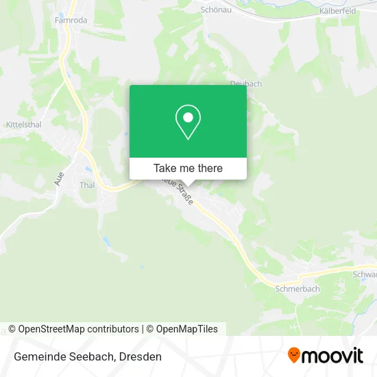 Карта Gemeinde Seebach