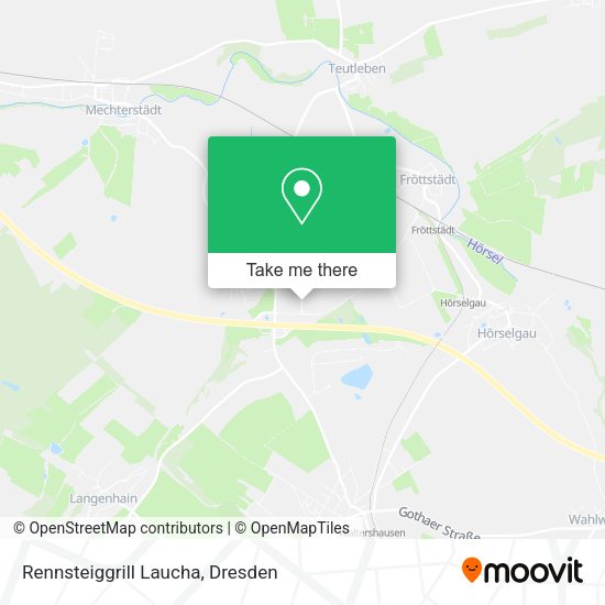 Карта Rennsteiggrill Laucha