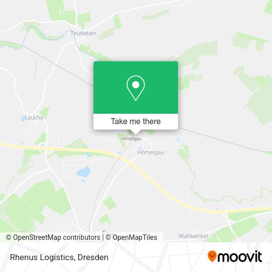 Карта Rhenus Logistics