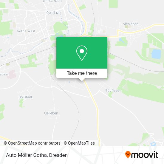 Карта Auto Möller Gotha