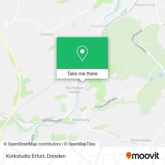 Карта Korkstudio Erfurt