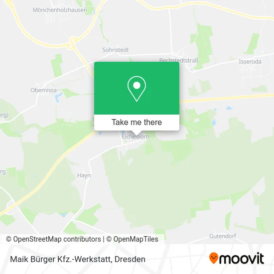 Карта Maik Bürger Kfz.-Werkstatt