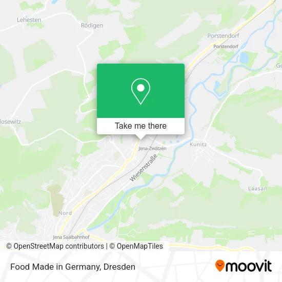 Карта Food Made in Germany