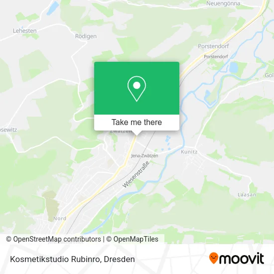 Карта Kosmetikstudio Rubinro