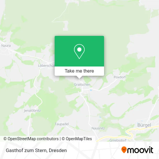 Карта Gasthof zum Stern